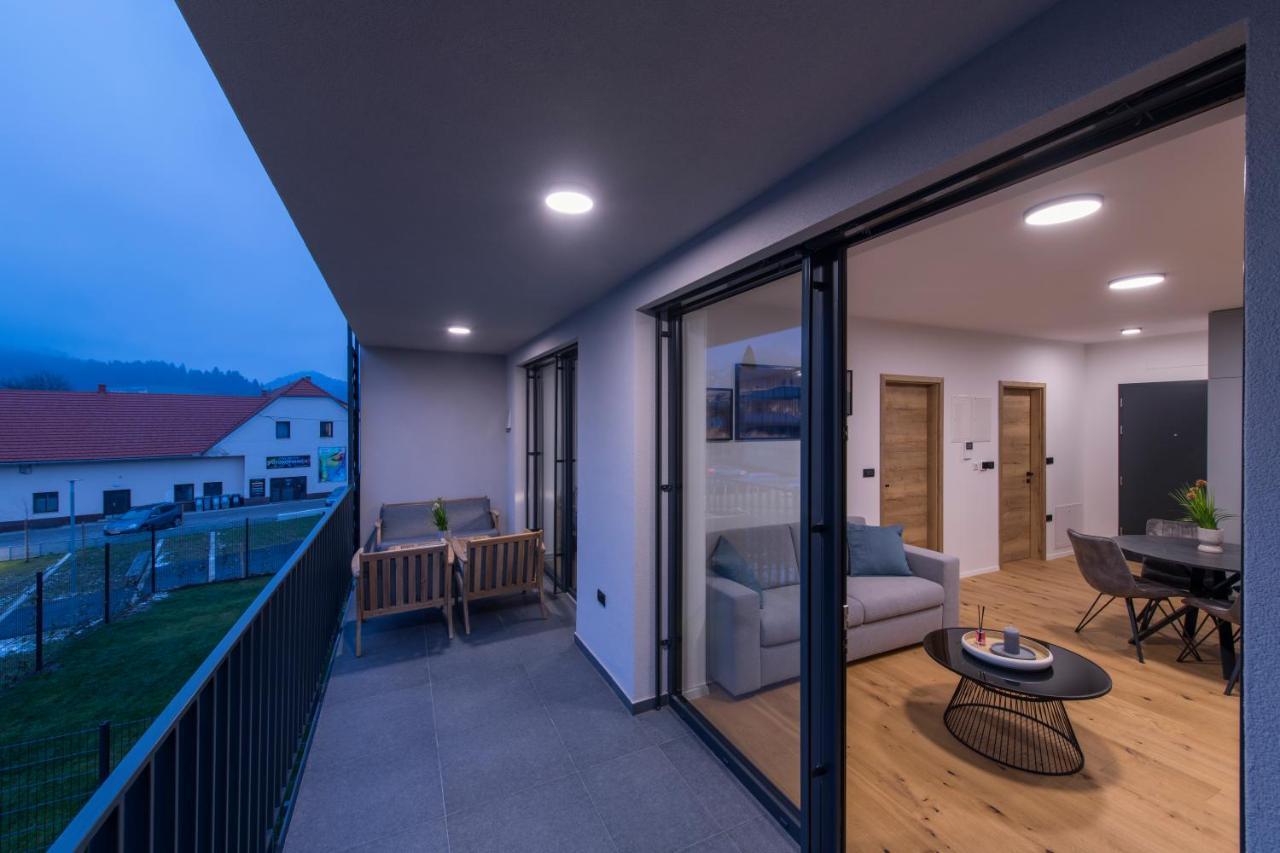 Apartmaji Harpf 슬로벤 그라데츠 외부 사진